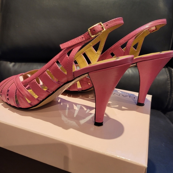 Bandolino - Leather Sandals in Fuchsia Pink Size 6.5M - Picture 3 of 7